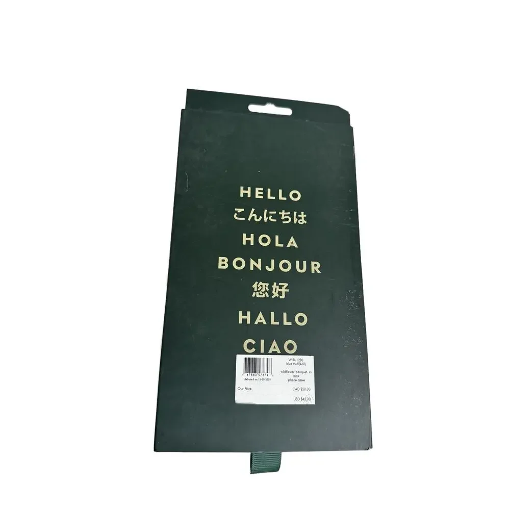 Kate spade iPhone XS MAX gala flower (New - Damaged Box)